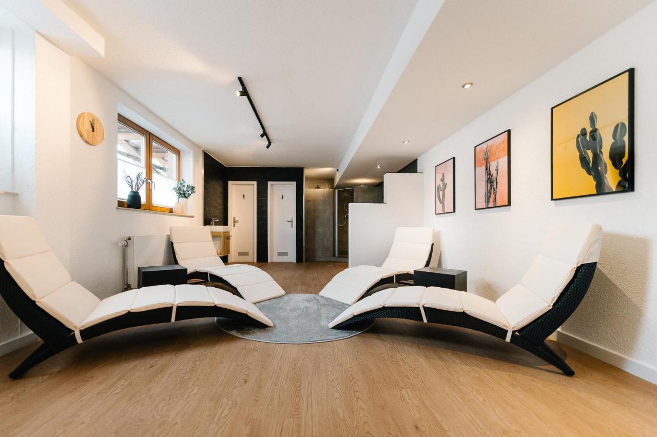 Moderne 2 Zi.Fewo Blackforest Art Naehe Freiburg Simonswald Esterno foto